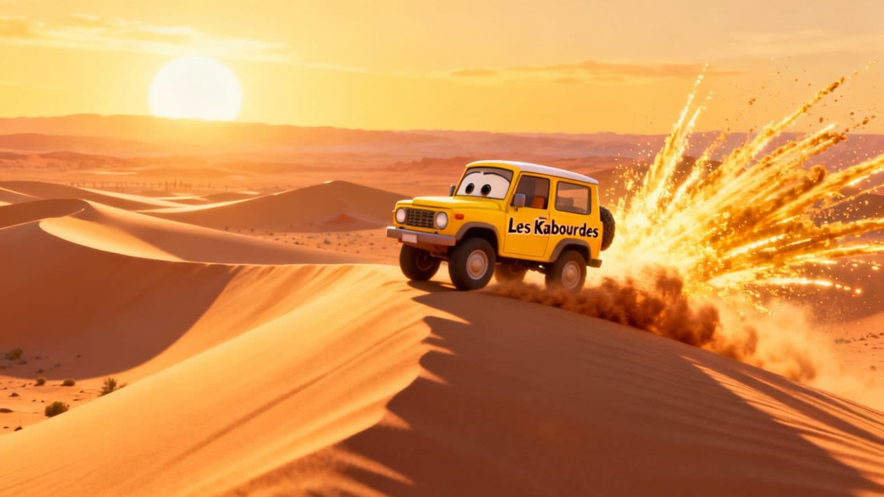 #6677 Les Kabourdes: Desert to Paradise Adventure