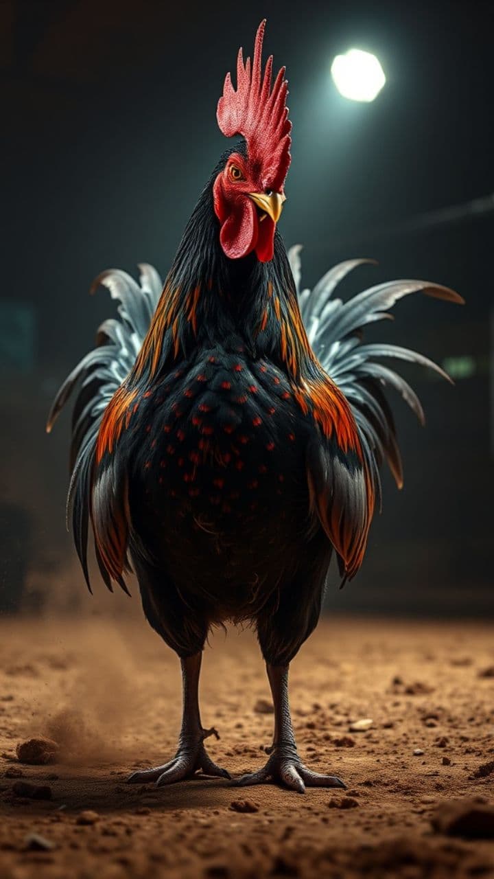 A Lenda do Galo Suri Prata