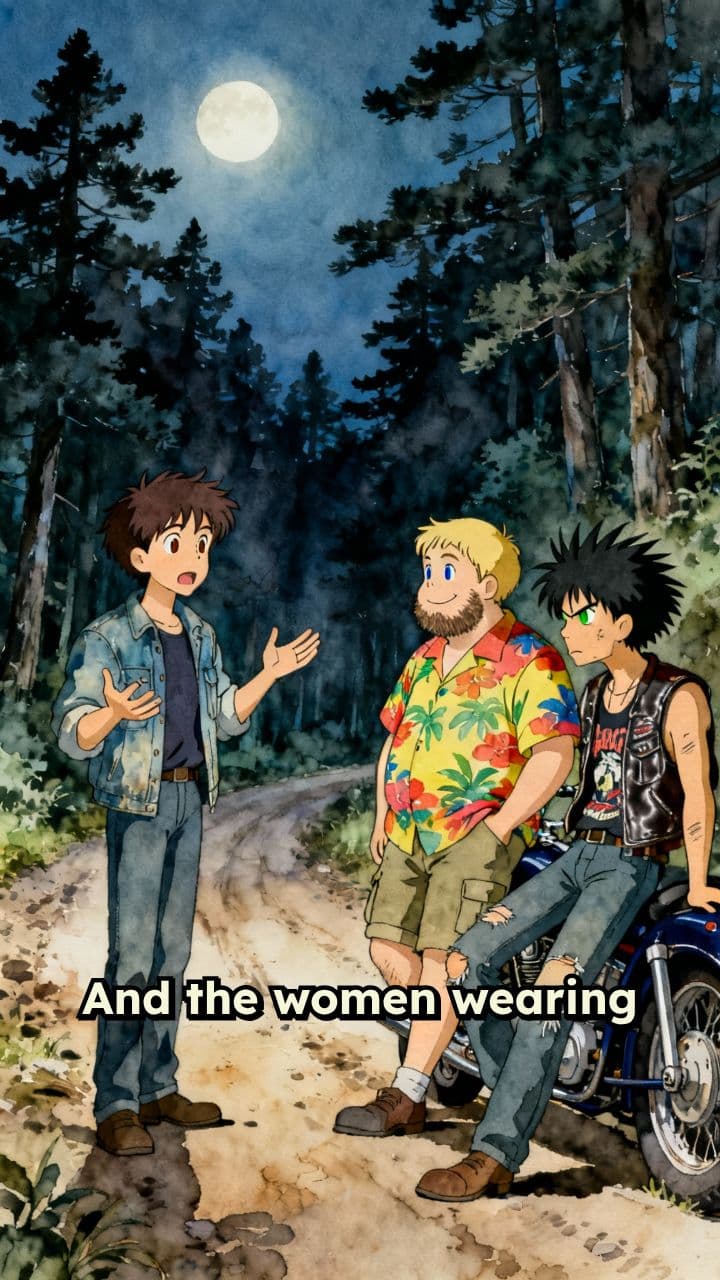 Haunting Encounter on the Road