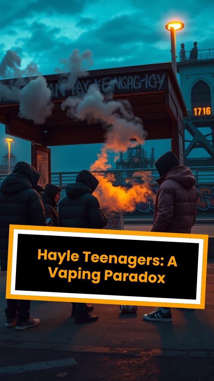 Hayle Teenagers: A Vaping Paradox
