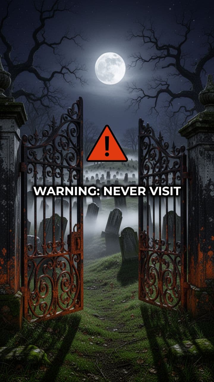 Hillcrest Cemetery After Midnight