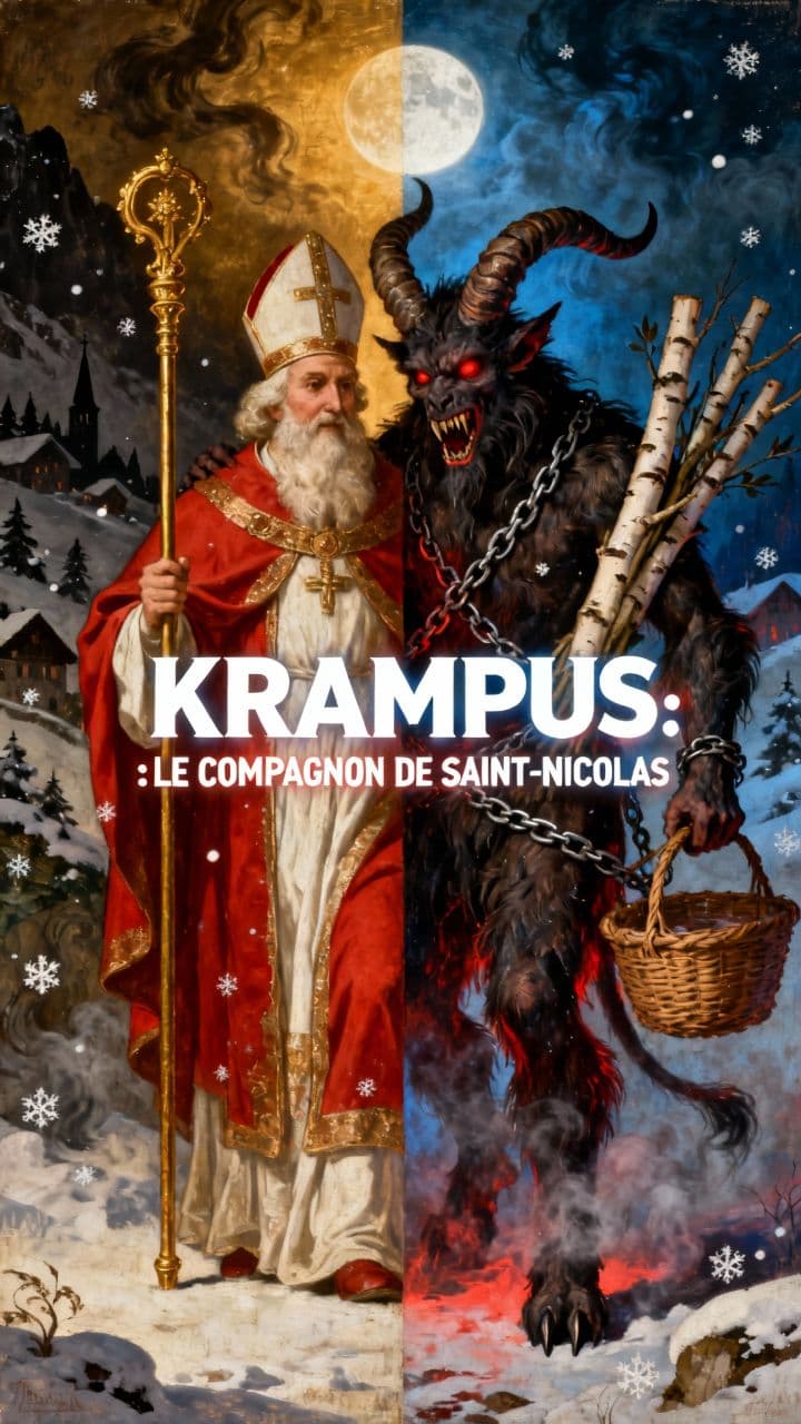 Krampus : Le Compagnon de Saint-Nicolas