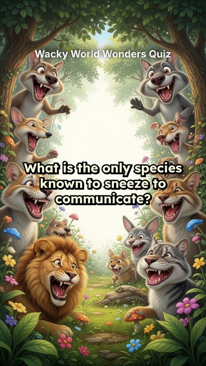 Wacky World Wonders Quiz