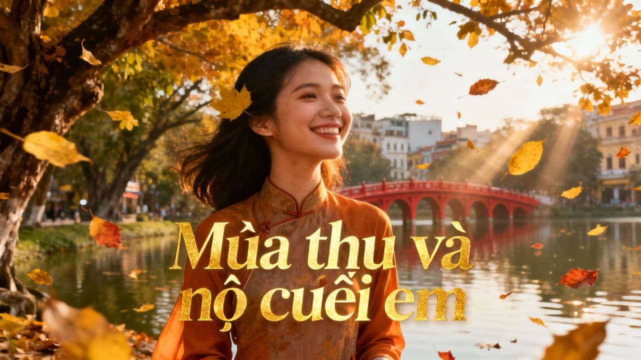 Mùa thu và nụ cười em