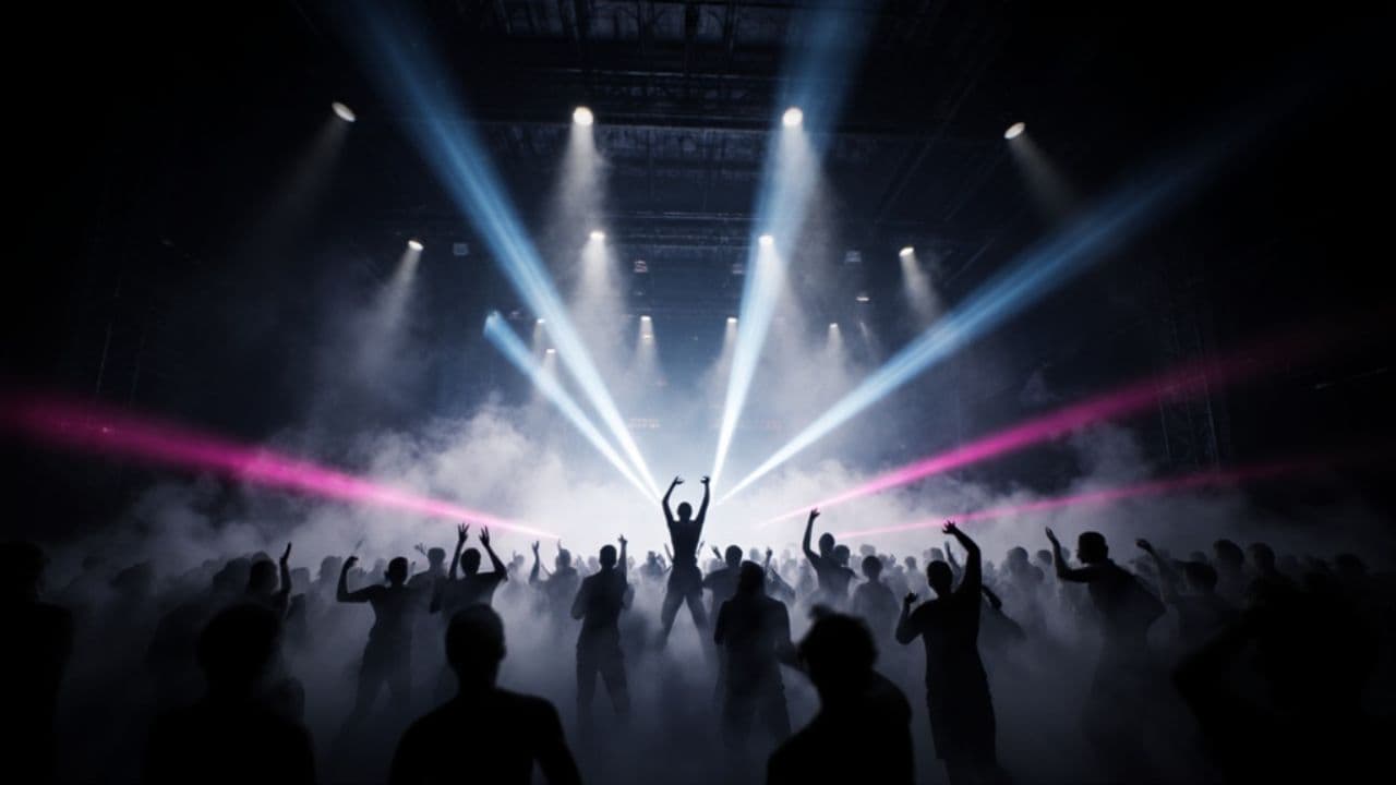 Entdeckung im Rave-Nachttraum