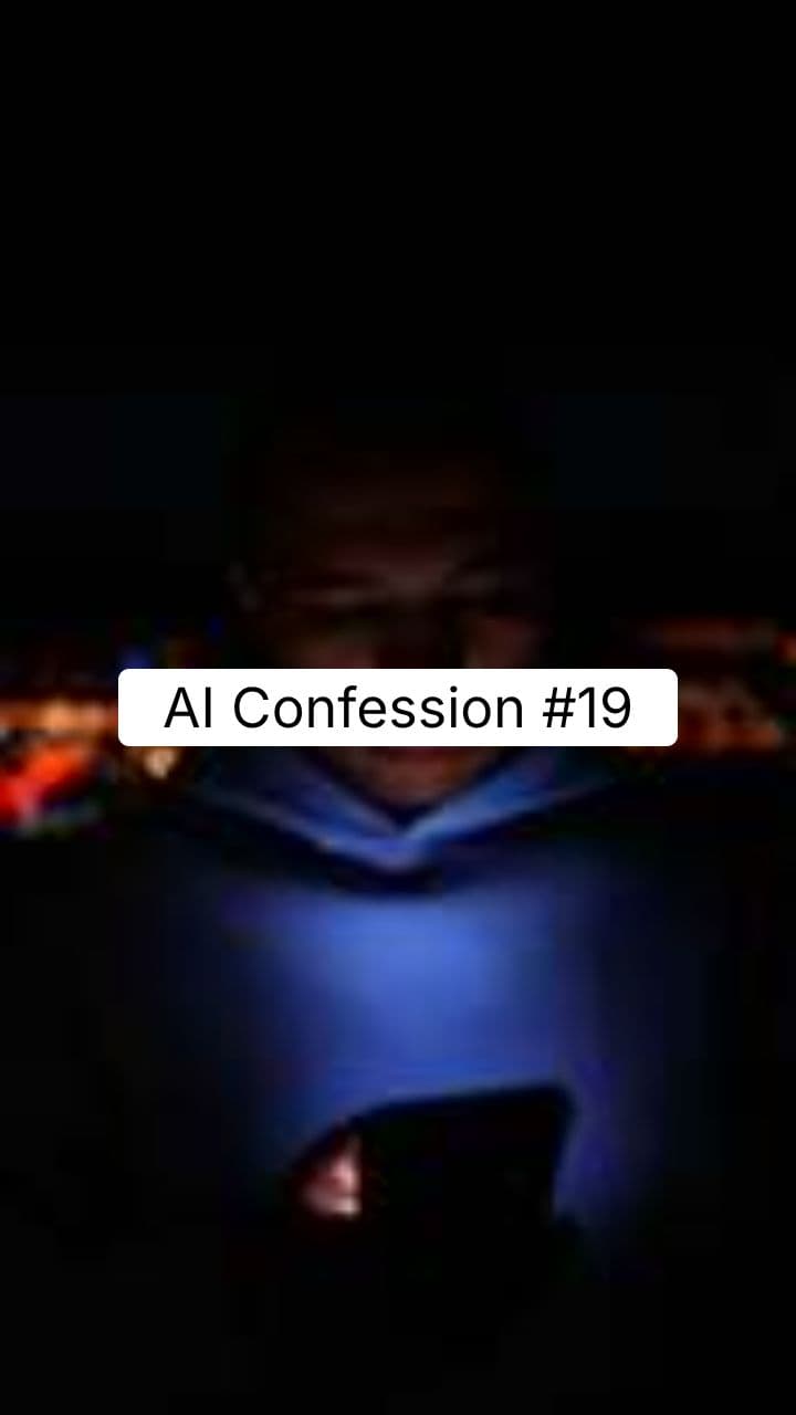 AI Confession #19