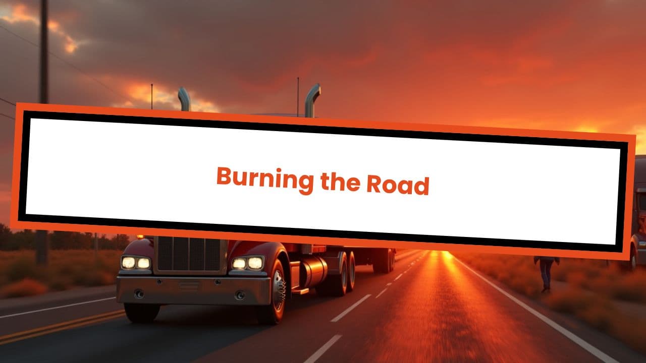 Burning the Road