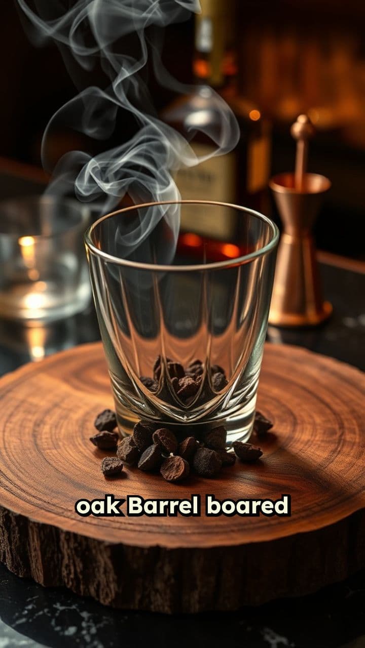 Oak Barrel Smoke Infusion for Cocktails