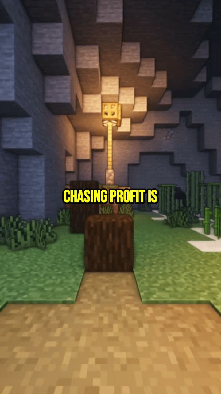 Wealth Maximization Over Short-Term Profit