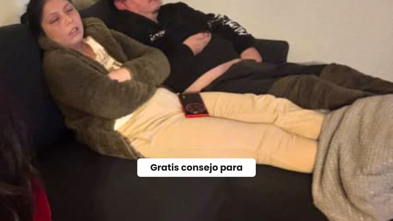 Estrategias para dormir en el sofá juntos