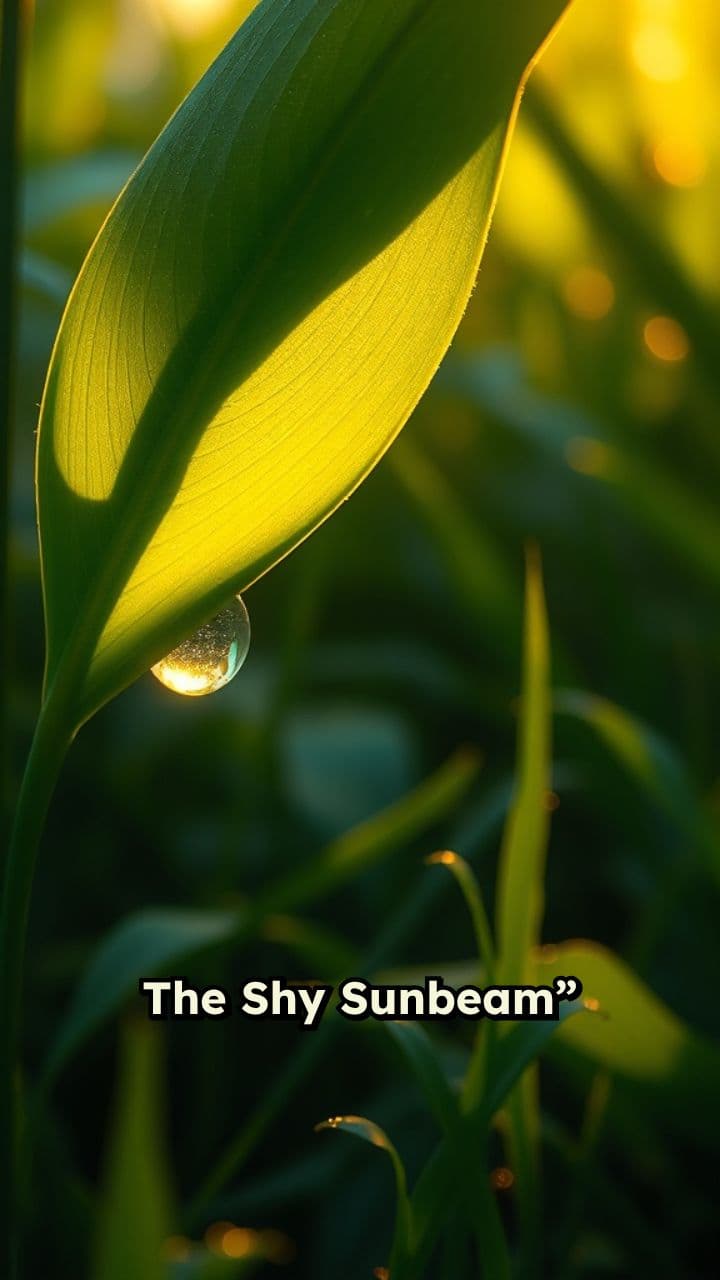 The Shy Sunbeam's Journey