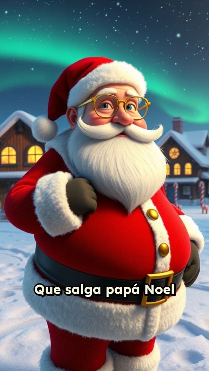 Mensaje de Papá Noel a Layla