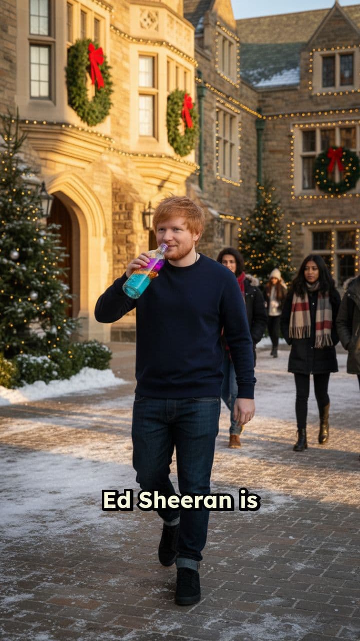 Ed Sheeran and Hrishi's Berkeley Christmas