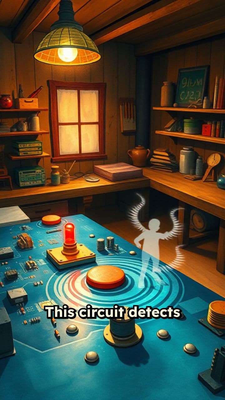 DIY Ultrasonic Motion Sensor Circuit