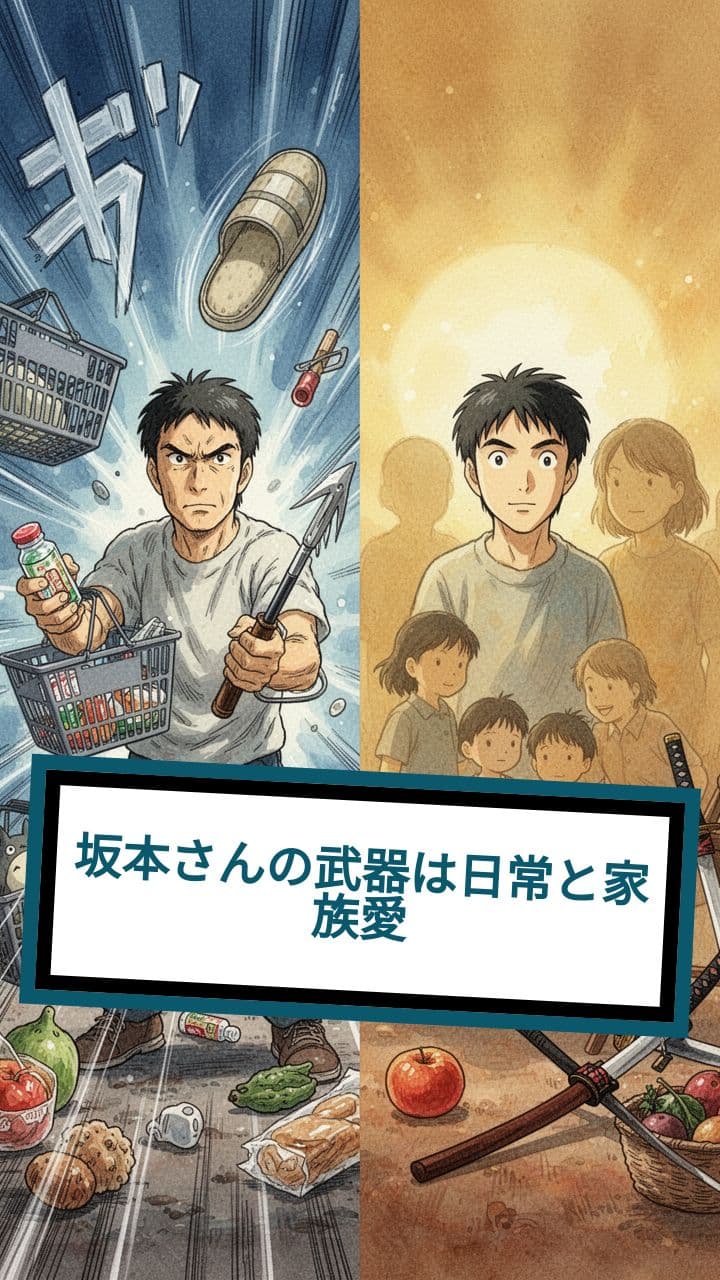 坂本さんの武器は日常と家族愛
