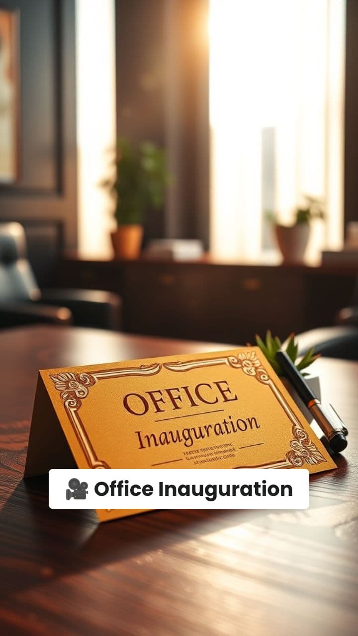 Sagveek Technologies New Office Inauguration Invitation