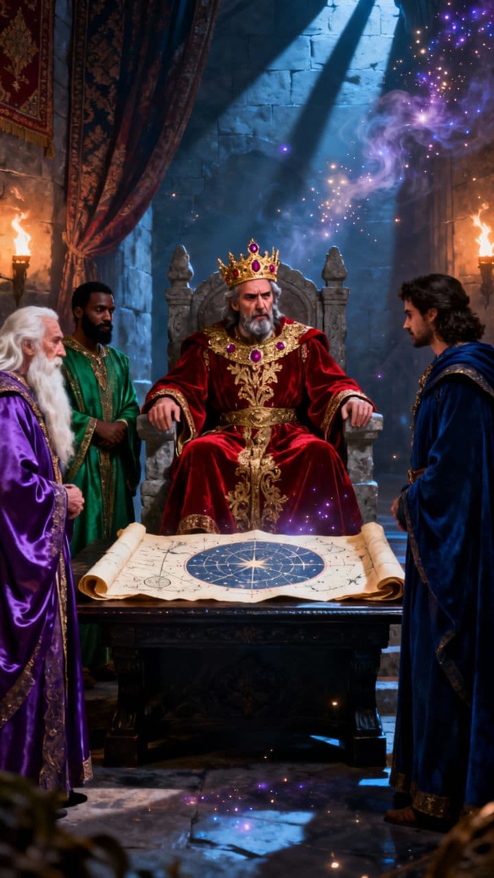 Herod wypytuje Mędrców o gwiazdę