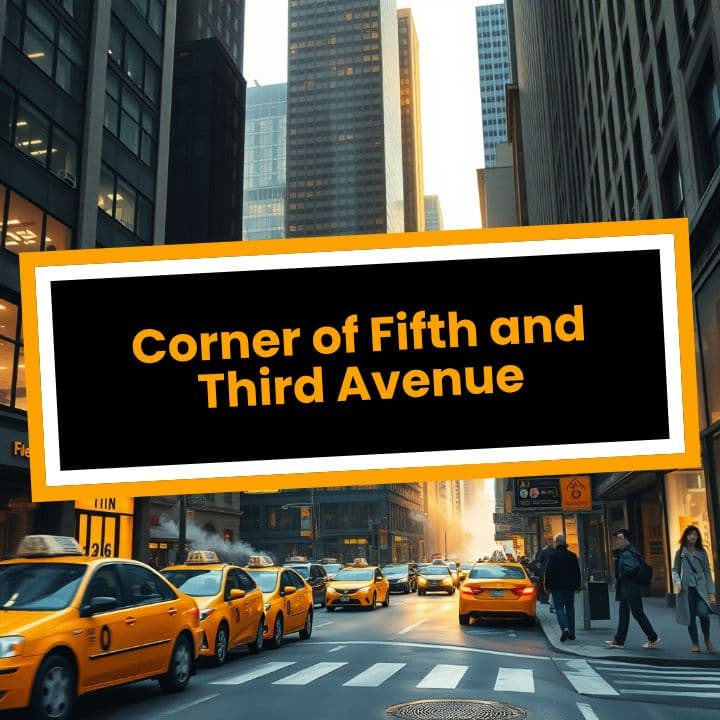 Corner of Fifth and Third Avenue