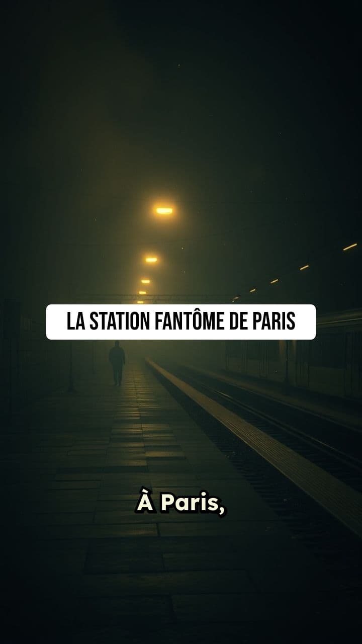 La station de métro fantôme de Paris