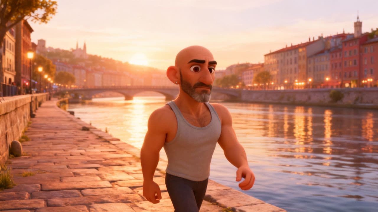 Lyon Golden Hour Embrace