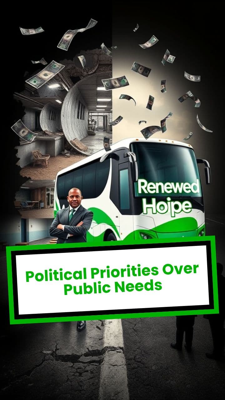 Political Priorities Over Public Needs