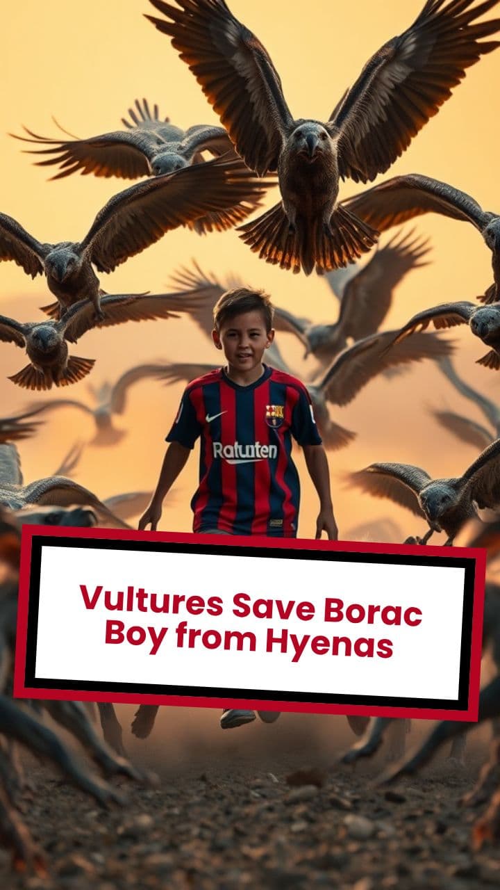 Vultures Save Borac Boy from Hyenas