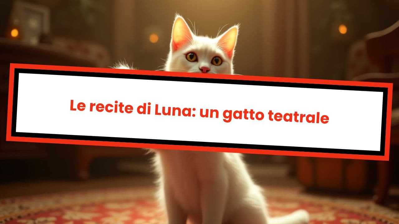 Le recite di Luna: un gatto teatrale