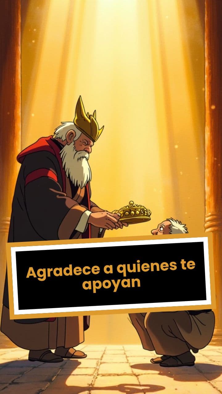 Agradece a quienes te apoyan