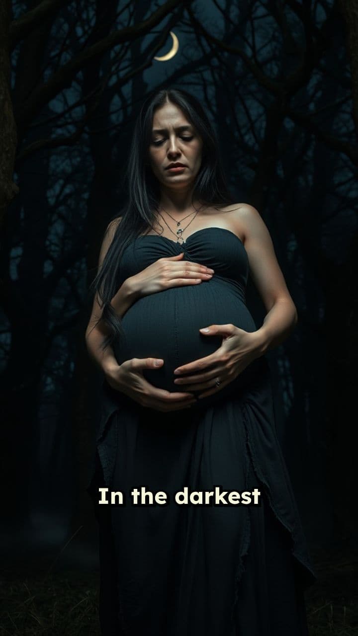 Alien Birth in the Forest