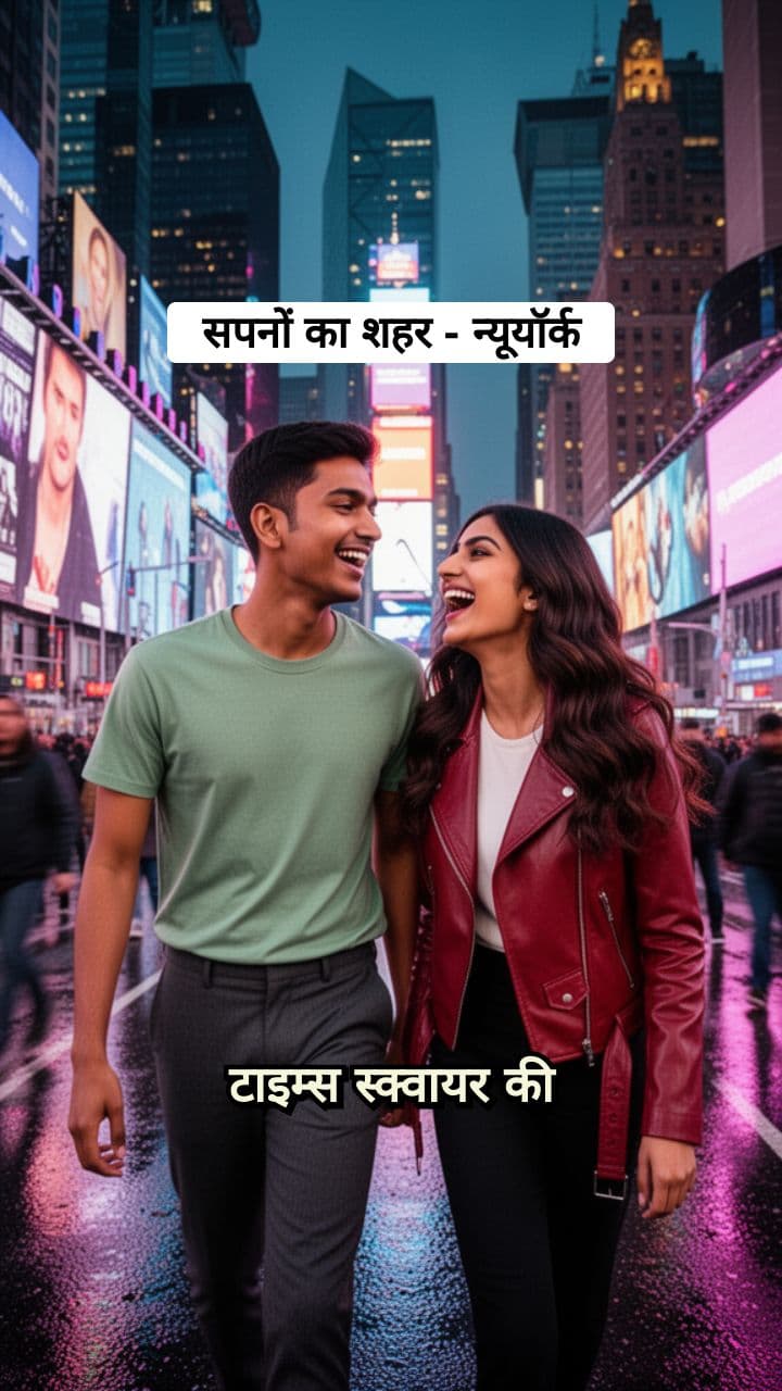 A Magical Moment in Times Square