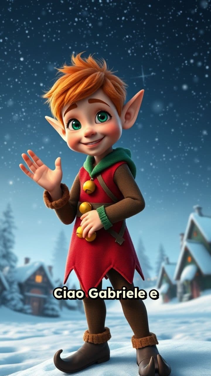 Messaggio dall'elfo del Natale