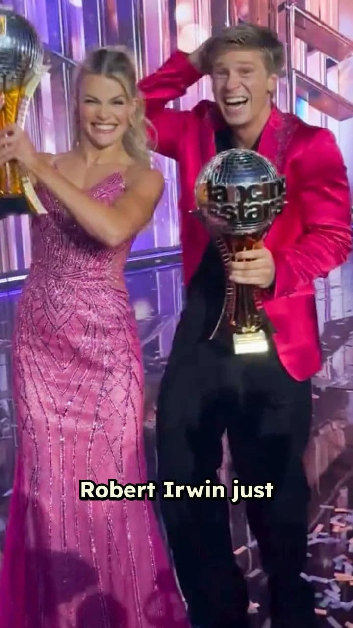 Robert Irwin Wins Dancing With the Stars