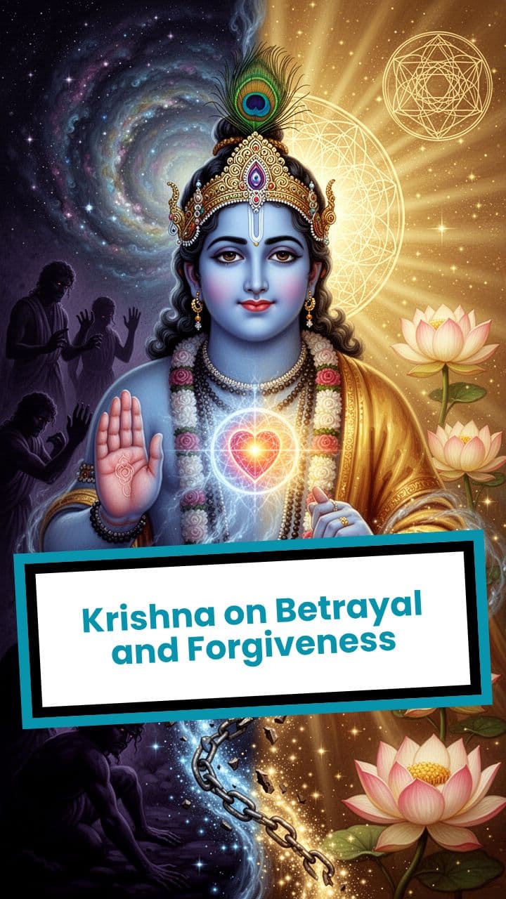 Krishna on Betrayal and Forgiveness