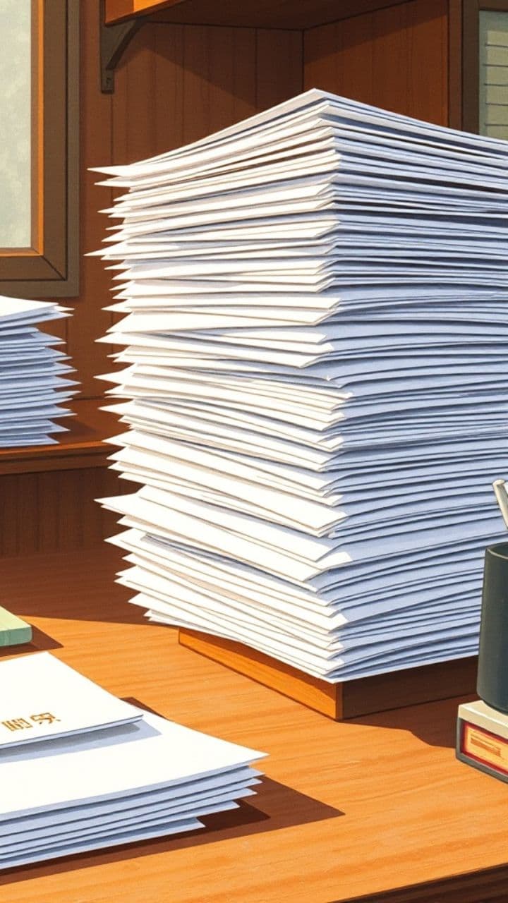 Briefe und Stress in Deutschland