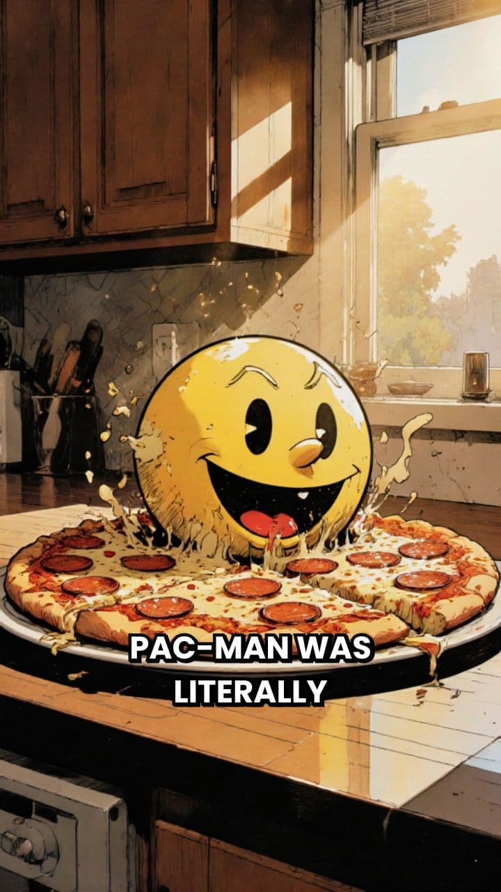 The Pizza Inspiration Behind Pac-Man