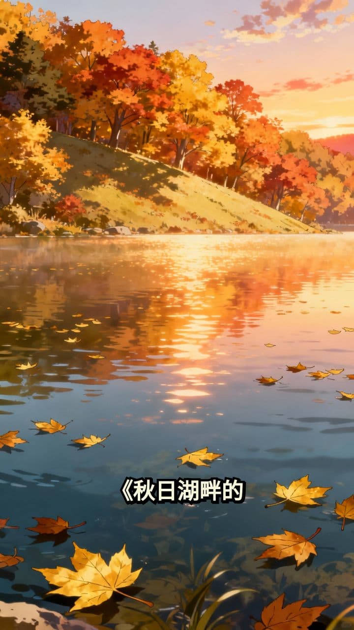 秋日湖畔的求婚