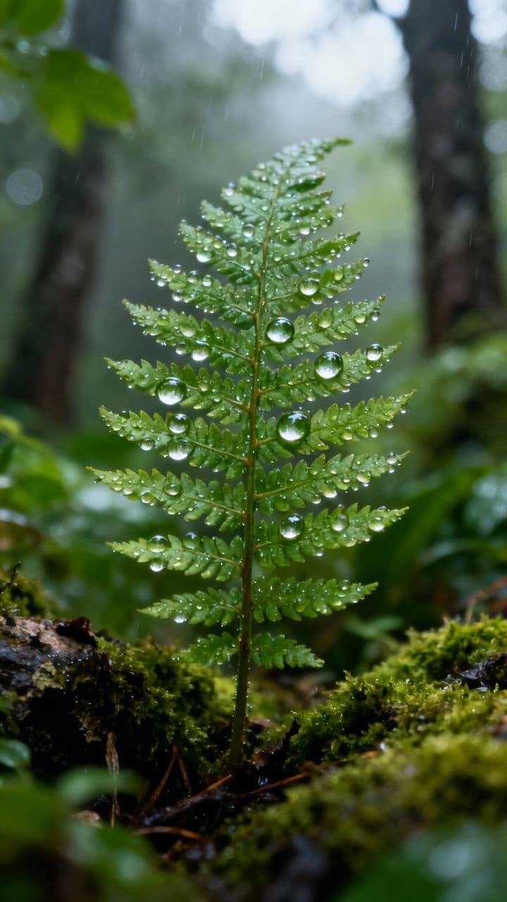 Rain on Leaves: Forest ASMR Relaxation