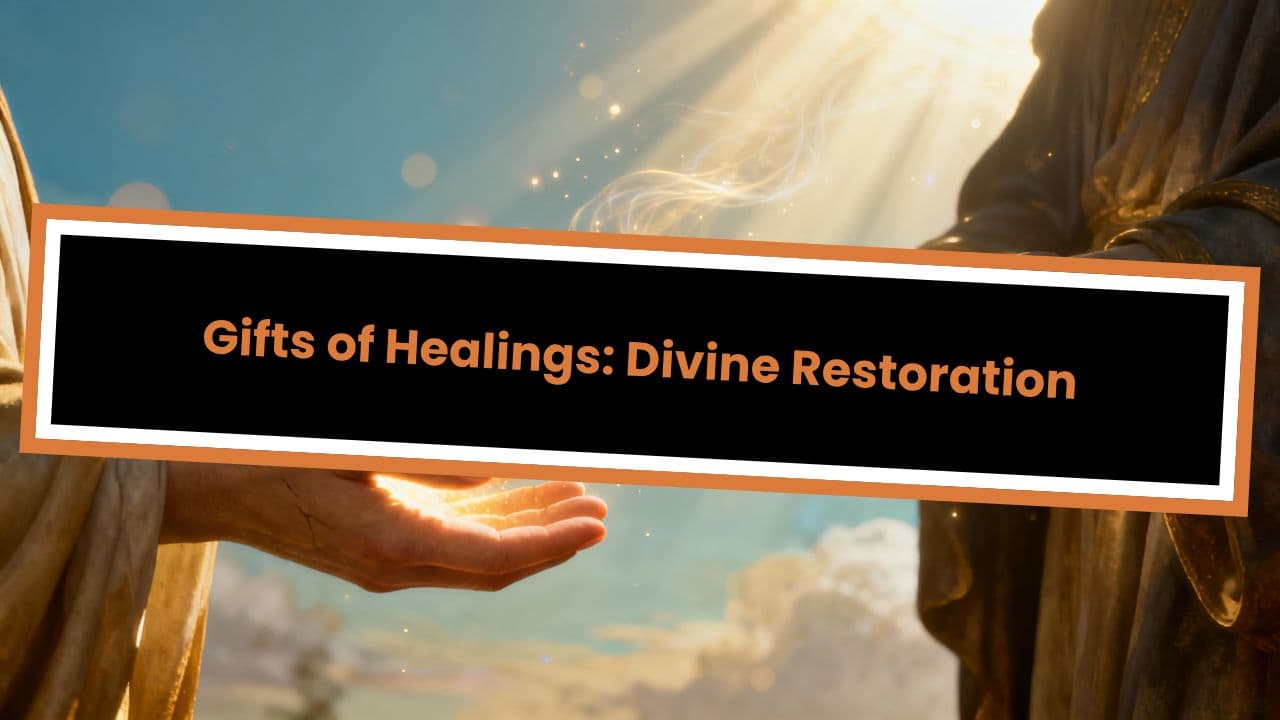 Gifts of Healings: Divine Restoration