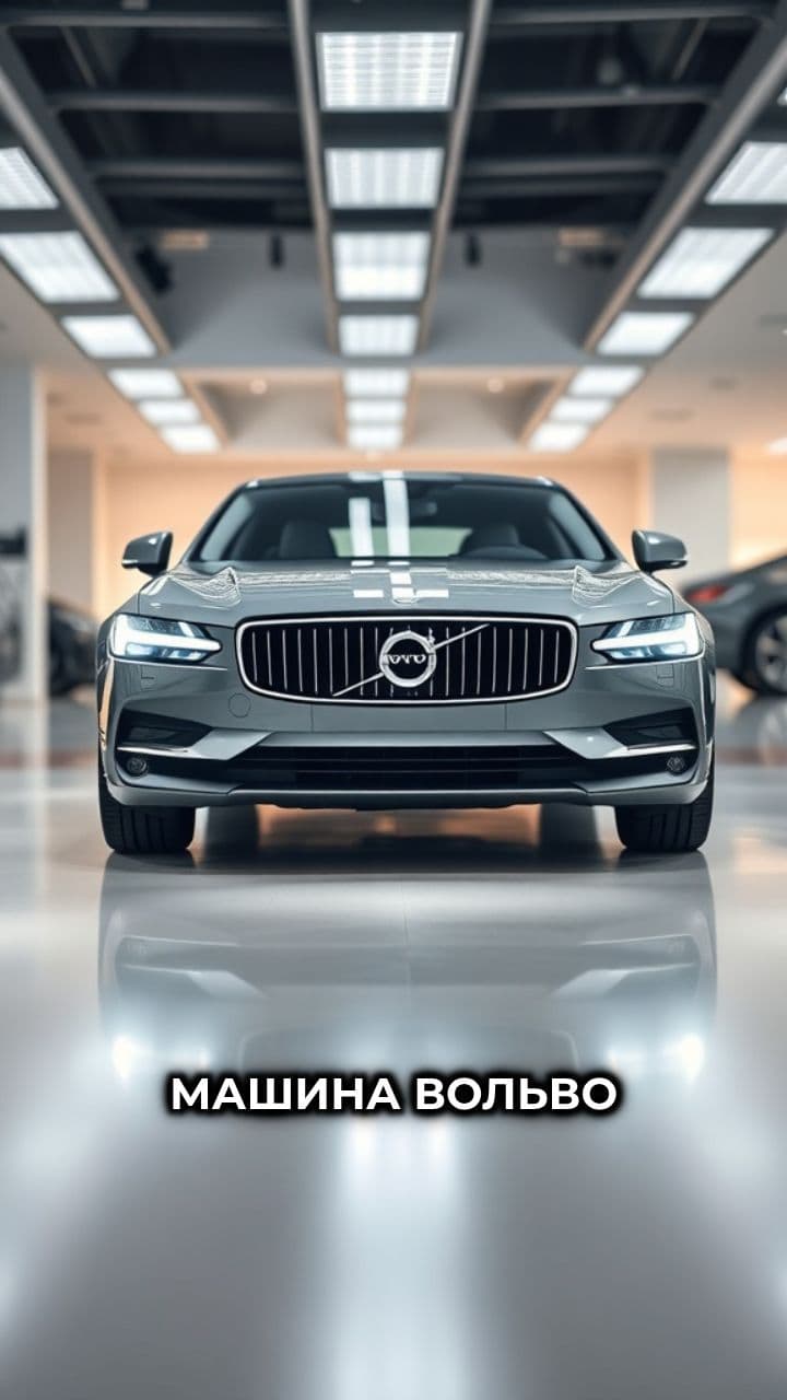 Вольво еs90 под новогодней елкой