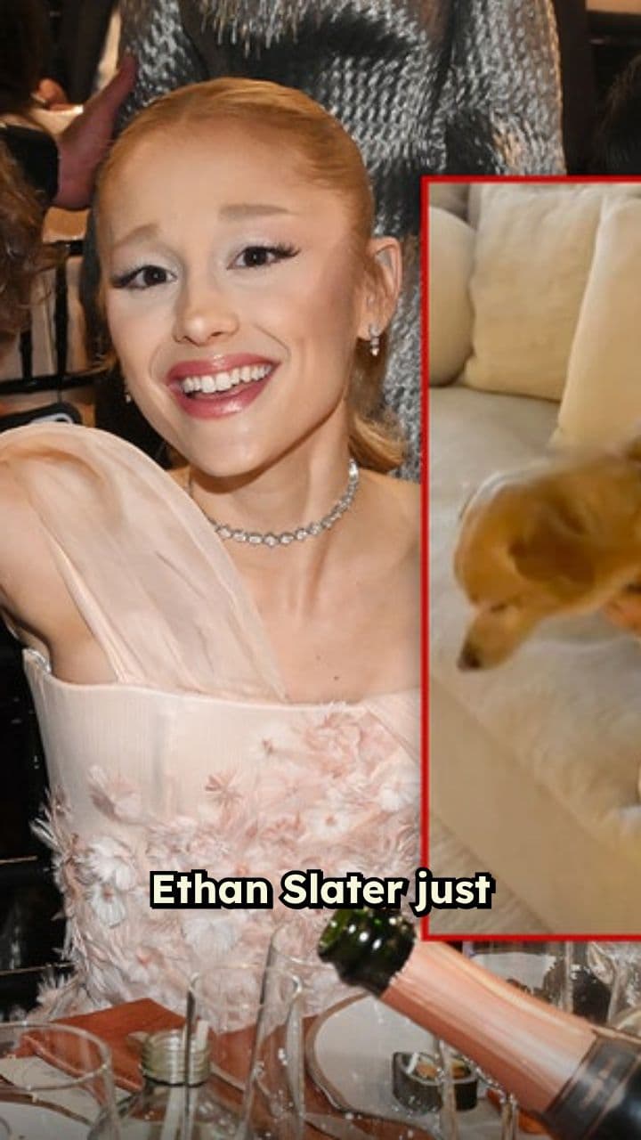 Ethan Slater Shares Rare Ariana Photos