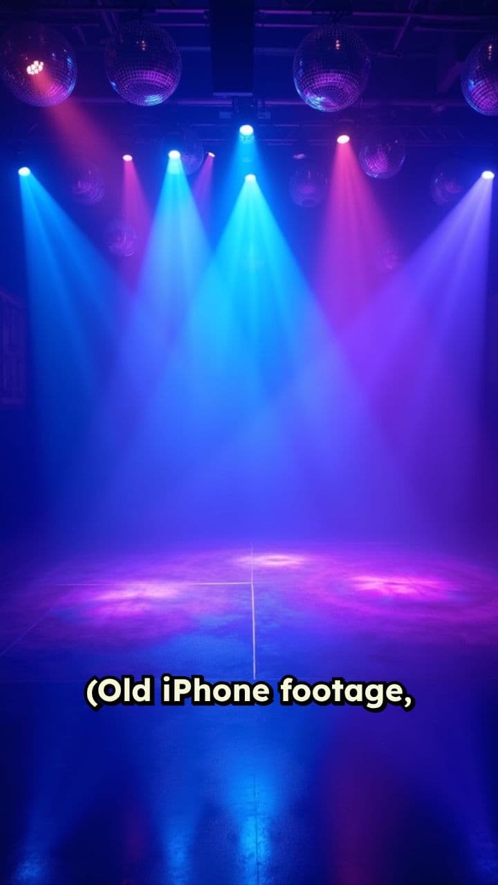 Confident Dancer in Disco Vibes