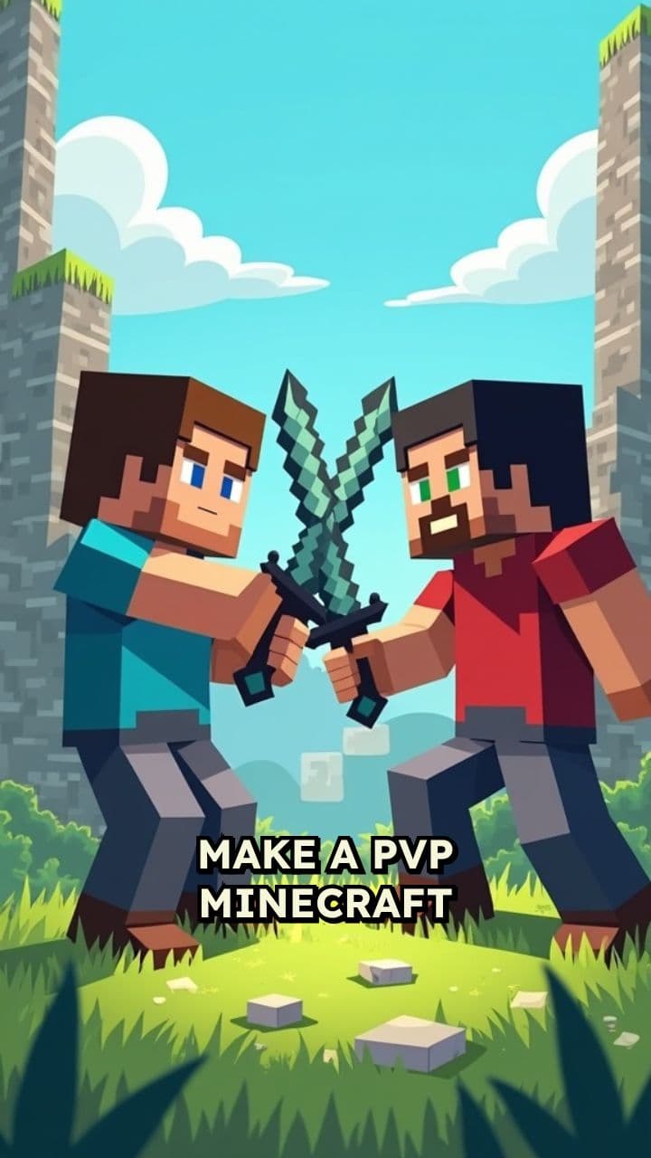 Epic Minecraft PvP Battle