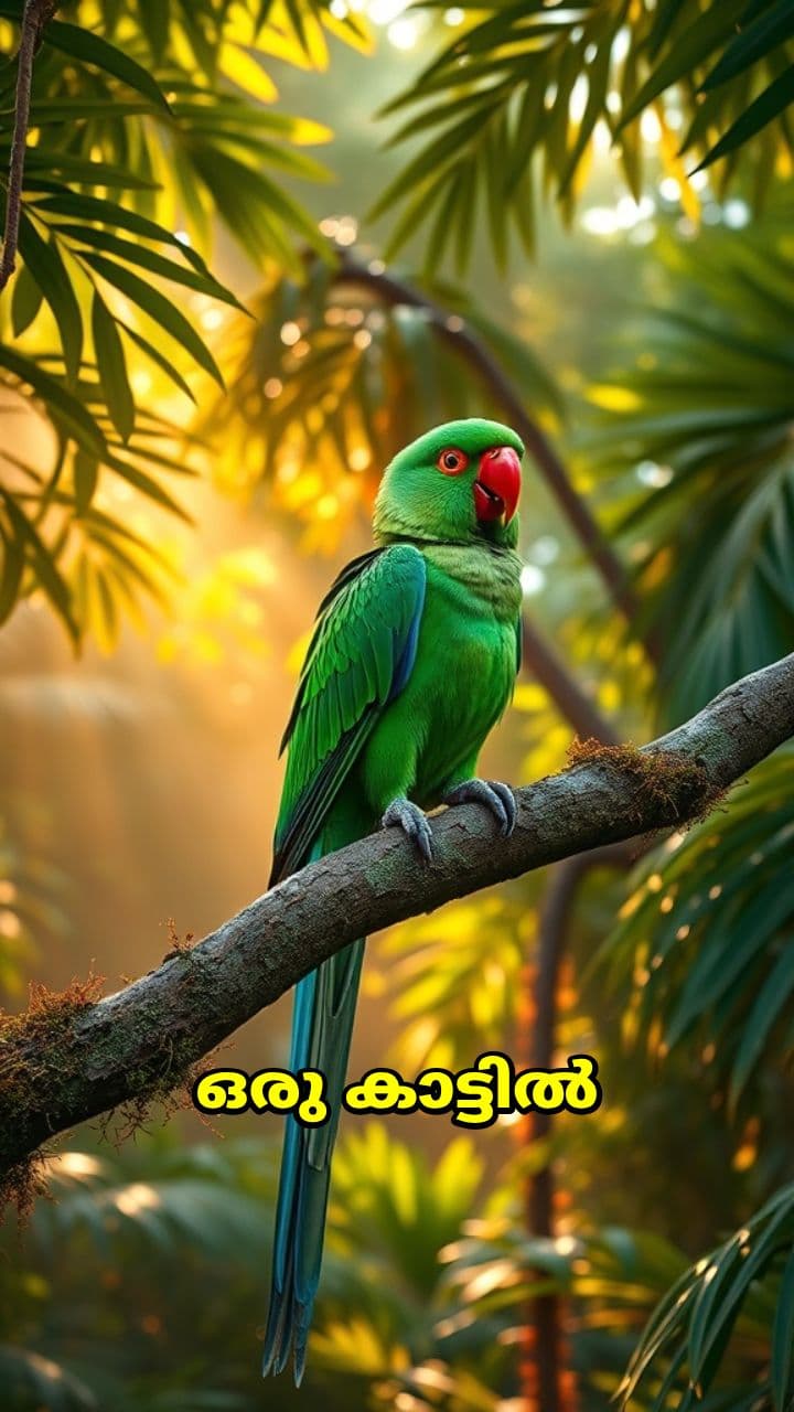 തത്തയും കുഞ്ഞുങ്ങളും