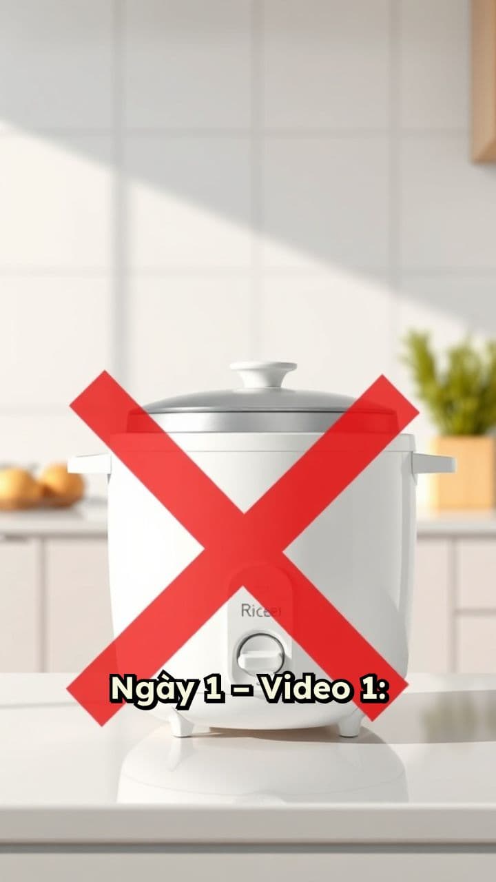 Sai lầm khi dùng nồi cơm