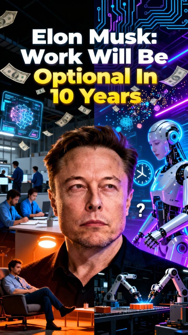 Elon Musk: Work Will Be Optional In 10 Years