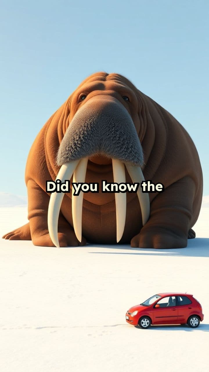 Walrus Tusks and Arctic Survival
