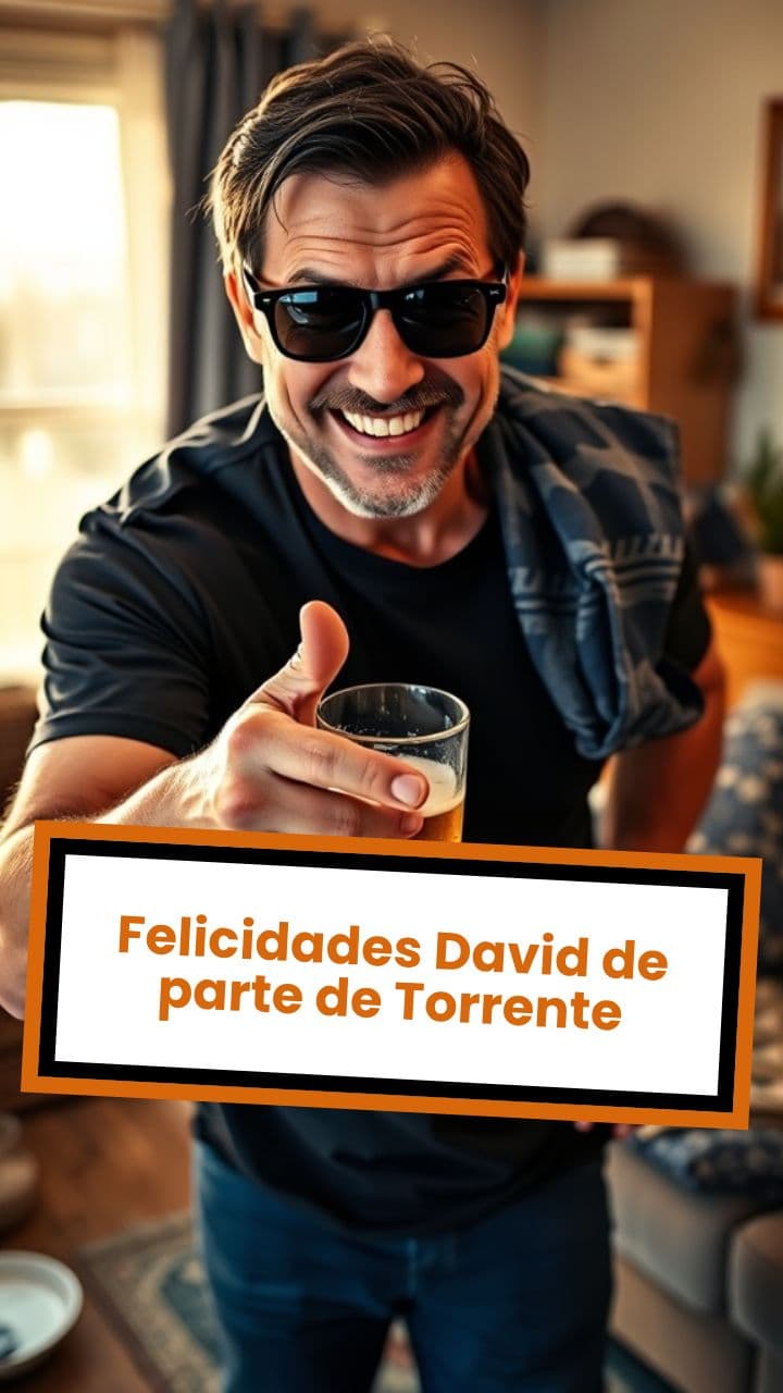 Felicidades David de parte de Torrente