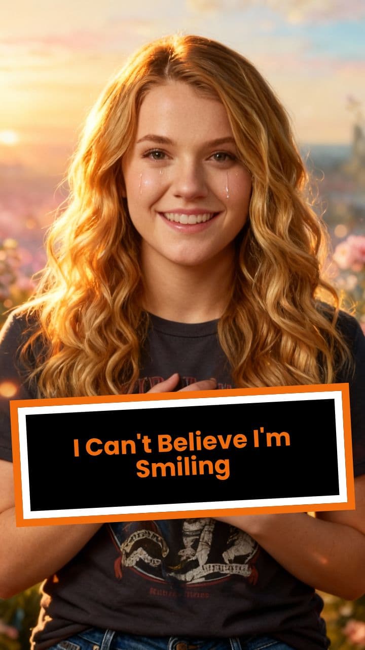 I Can't Believe I'm Smiling