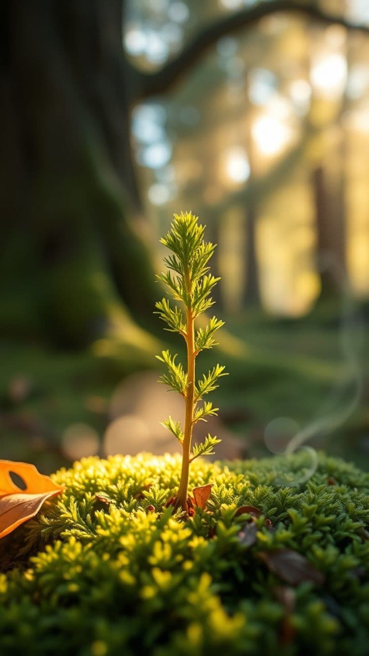 Елочка в лесу