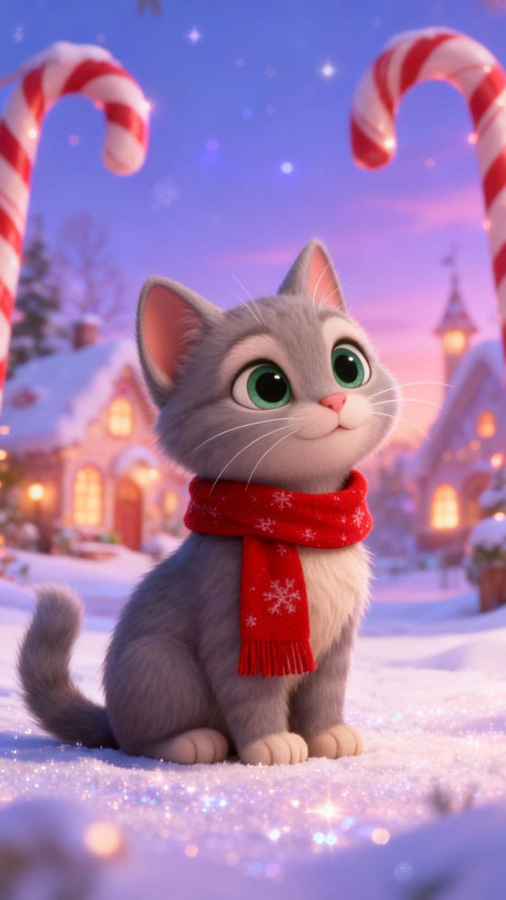 Magical Christmas Adventure in Snowy Town